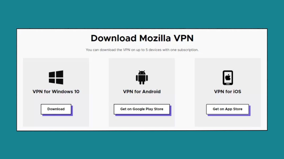 Mozilla VPN review Tom s Guide Mozilla VPN review Tom s Guide