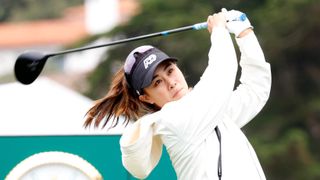 Danielle Kang competing in the 2023 US Women's Open