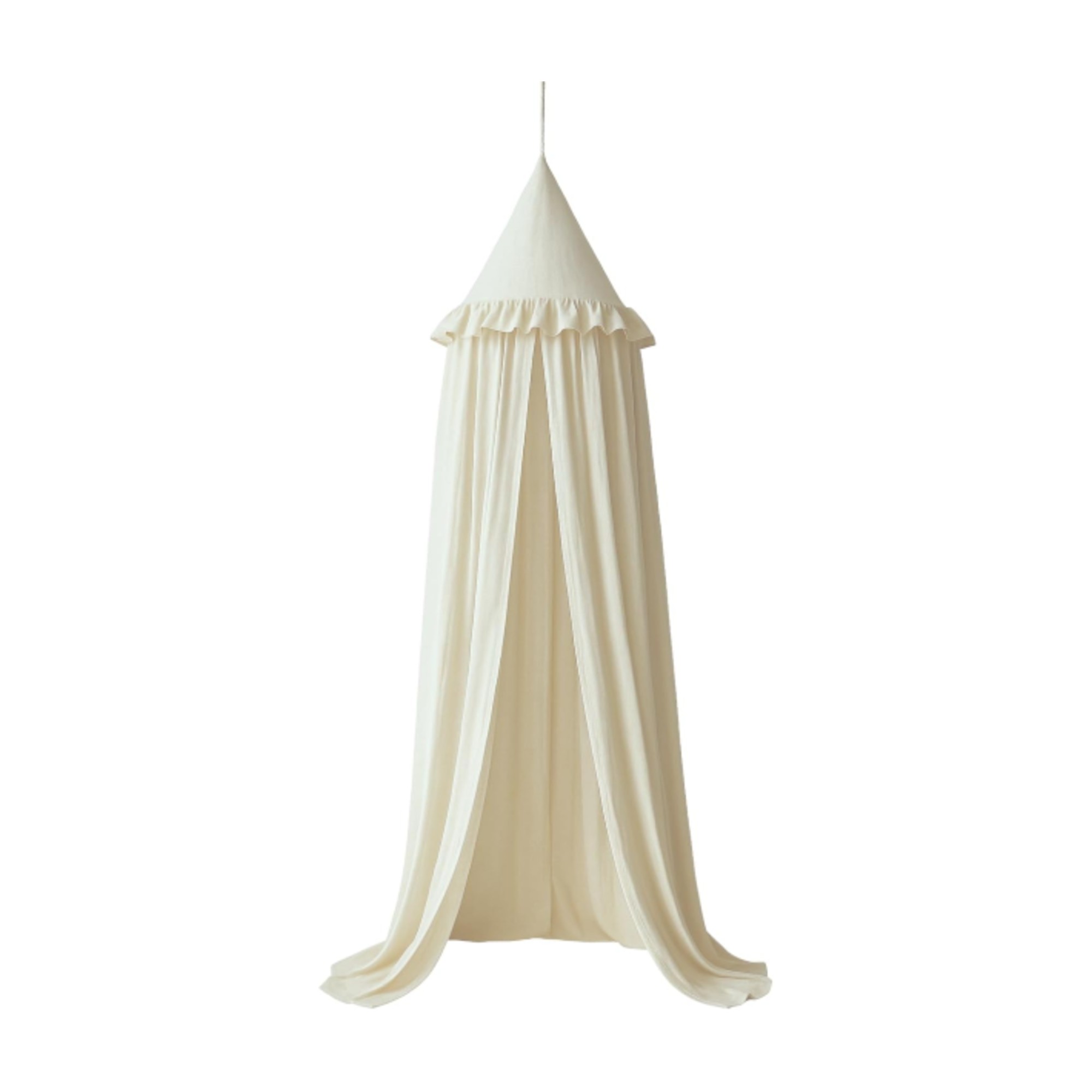 Wonder Space Kids Bed Canopy with Ruffles