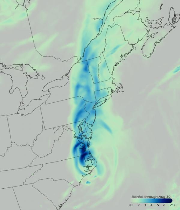 Hurricane Irene will be remembered for its torrential rainfall.