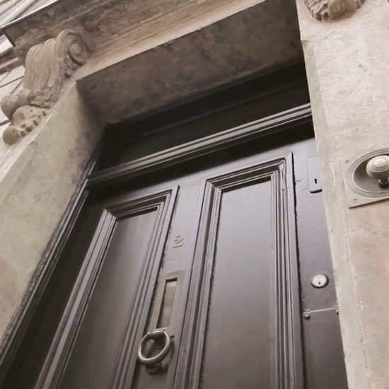door for kitchen and disco lounge