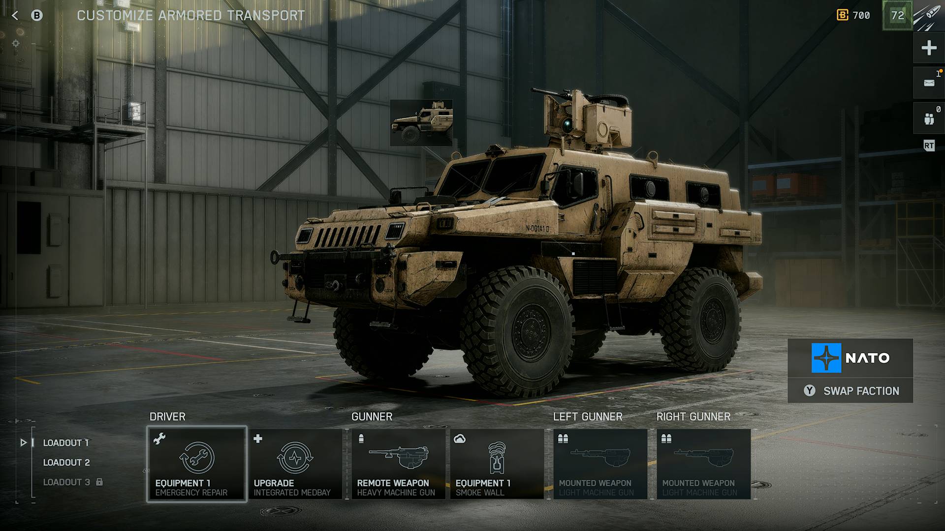 Battlefield 6 armored transport traverser mark 2 vehicle