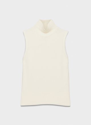 Babaton, Successor Merino Wool Sleeveless Turtleneck