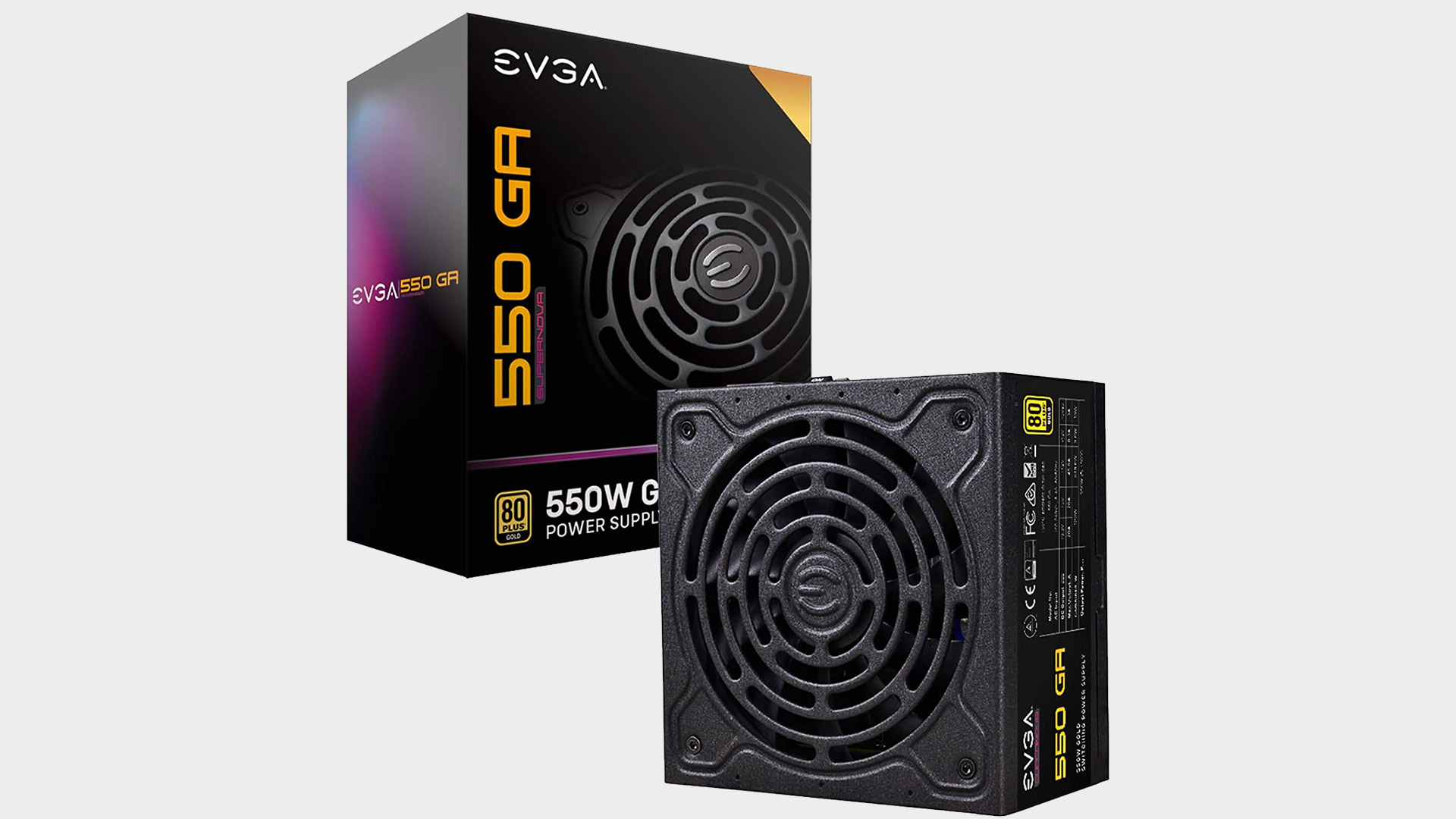 EVGA 550W GA PSU with box