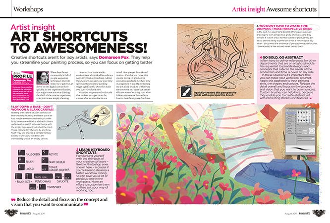 Save time to focus on making your art more awesome