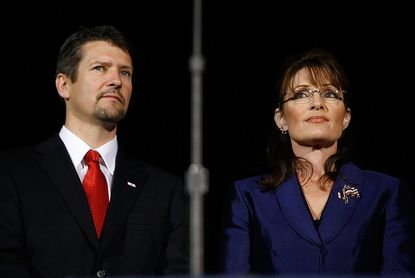 Sarah and Todd Palin.