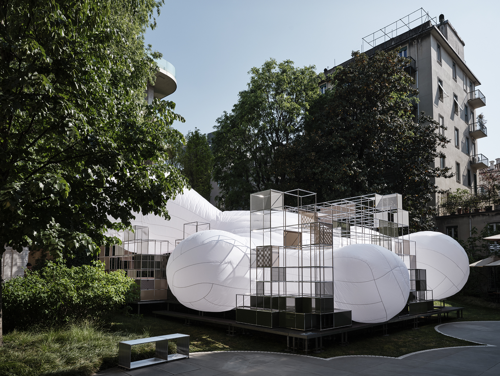 USM x Sn&oslash;hetta installation Milan Design Week 2026