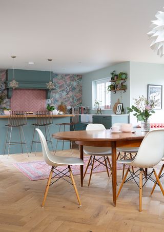 Lucinda and Sam Holt put their own stamp on their kitchen and got the look they loved with some inspired buys