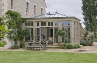 orangery extension with traditional design