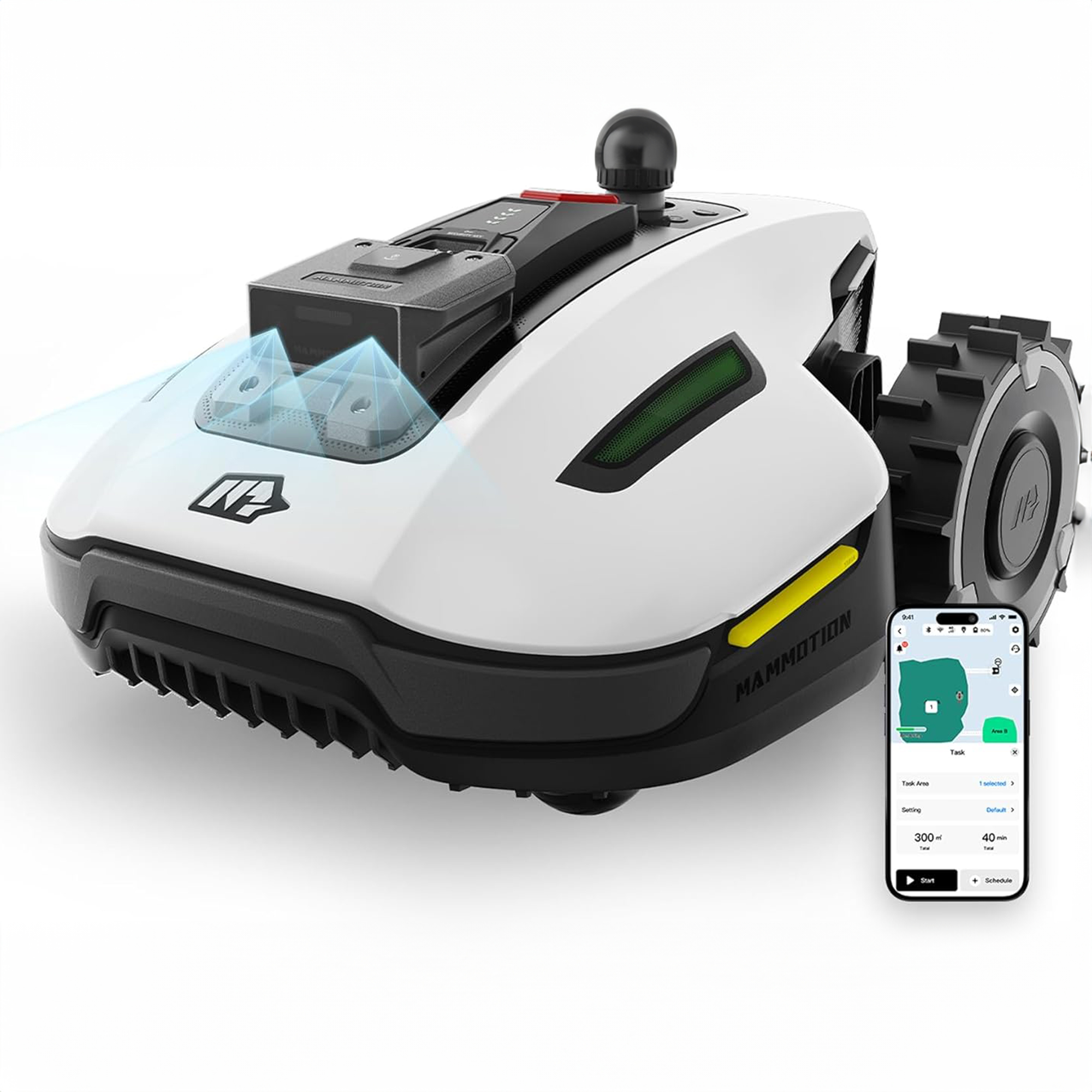 YUKA Mini 500H Robotic Lawn Mower