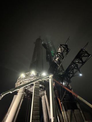 The engine bay of SpaceX's Starship.