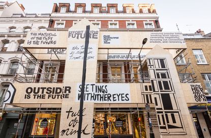 Dover Street Market store exterior view