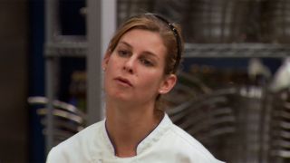 Jen Carroll exiting Top Chef in Season 6.