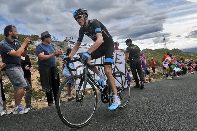 Chris Froome (Team Sky) takes back time and moves into third overall