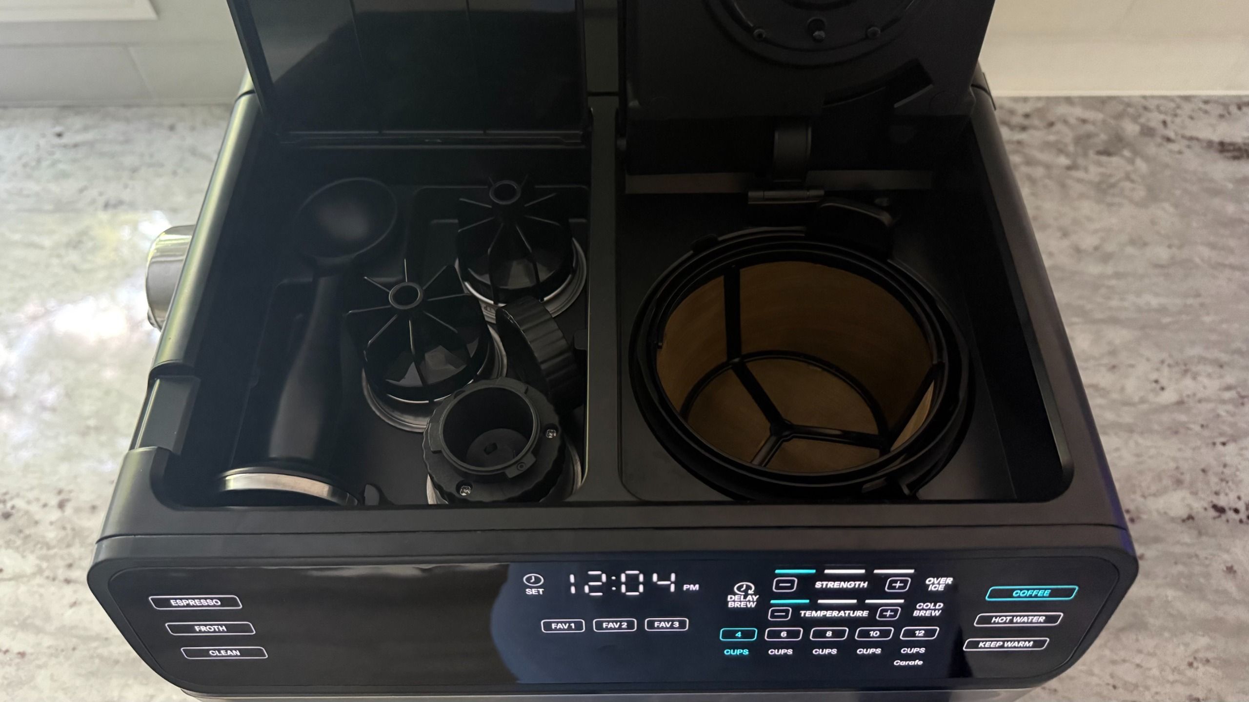 Chefman Coffee Station Pro clever accessory storage