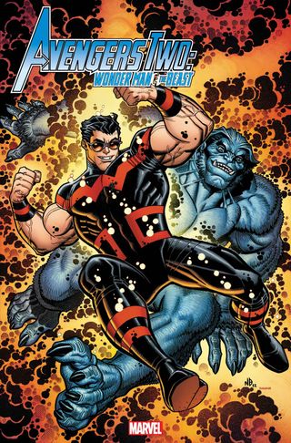 Avengers Two: Wonder Man and Beast – Marvel Tales #1 cover art