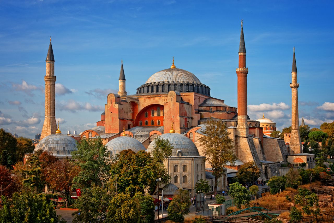 Hagia Sophia (Ayasofya) was a Greek Orthodox Christian patriarchal basilica, later an imperial mosque, and now a museum in Istanbul, Turkey.