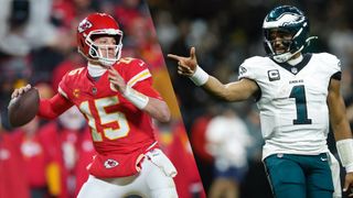 Patrick Mahomes vs Jalen Hurts in Super Bowl 2025