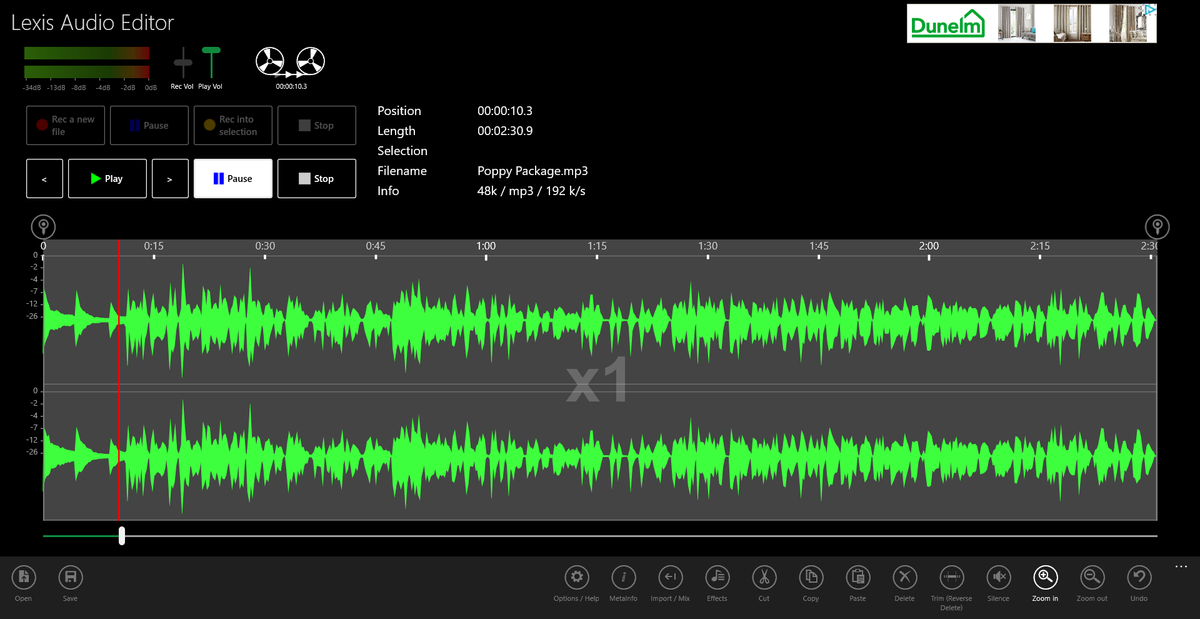 Lexis Audio Editor [Review] Easy audio editing is brought to Windows