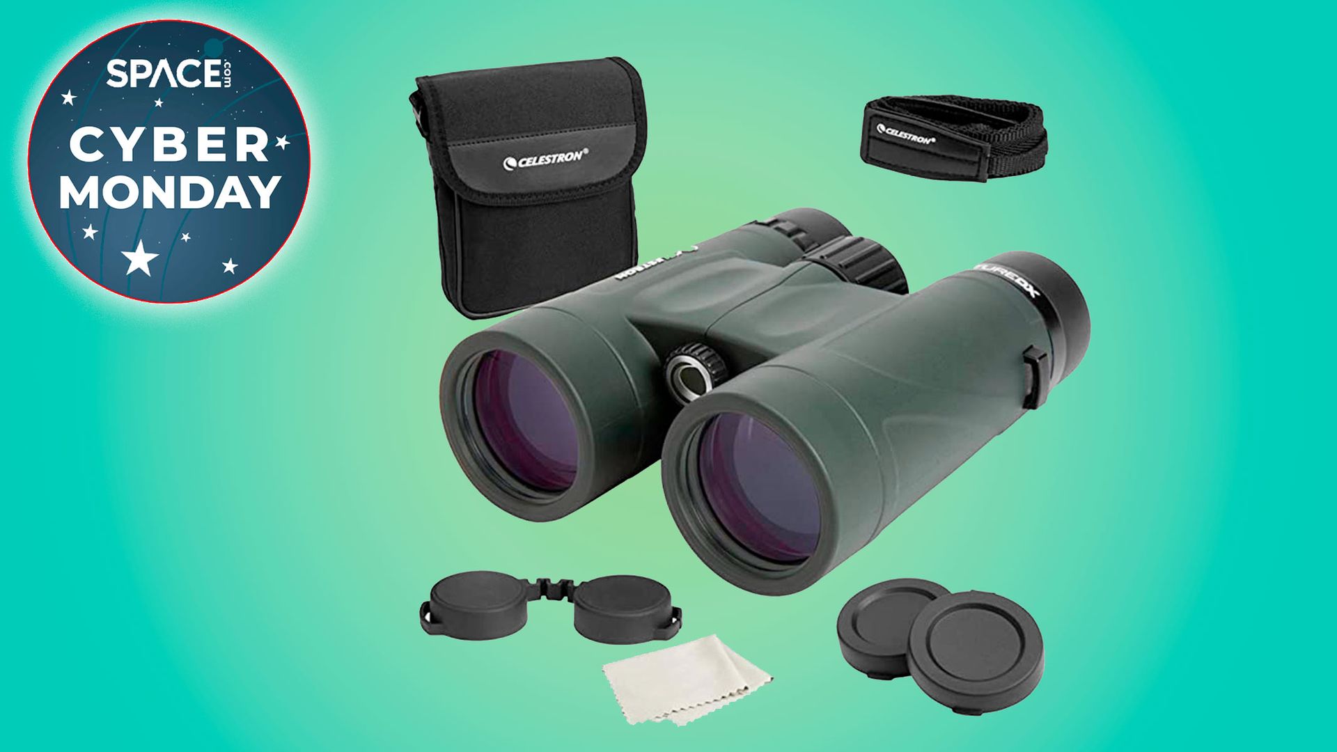 Cyber Monday binocular deal Celestron Nature DX 8x42 41 off Space