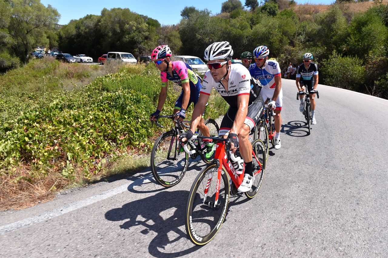 Markel Irizar (Trek) in the breakaway