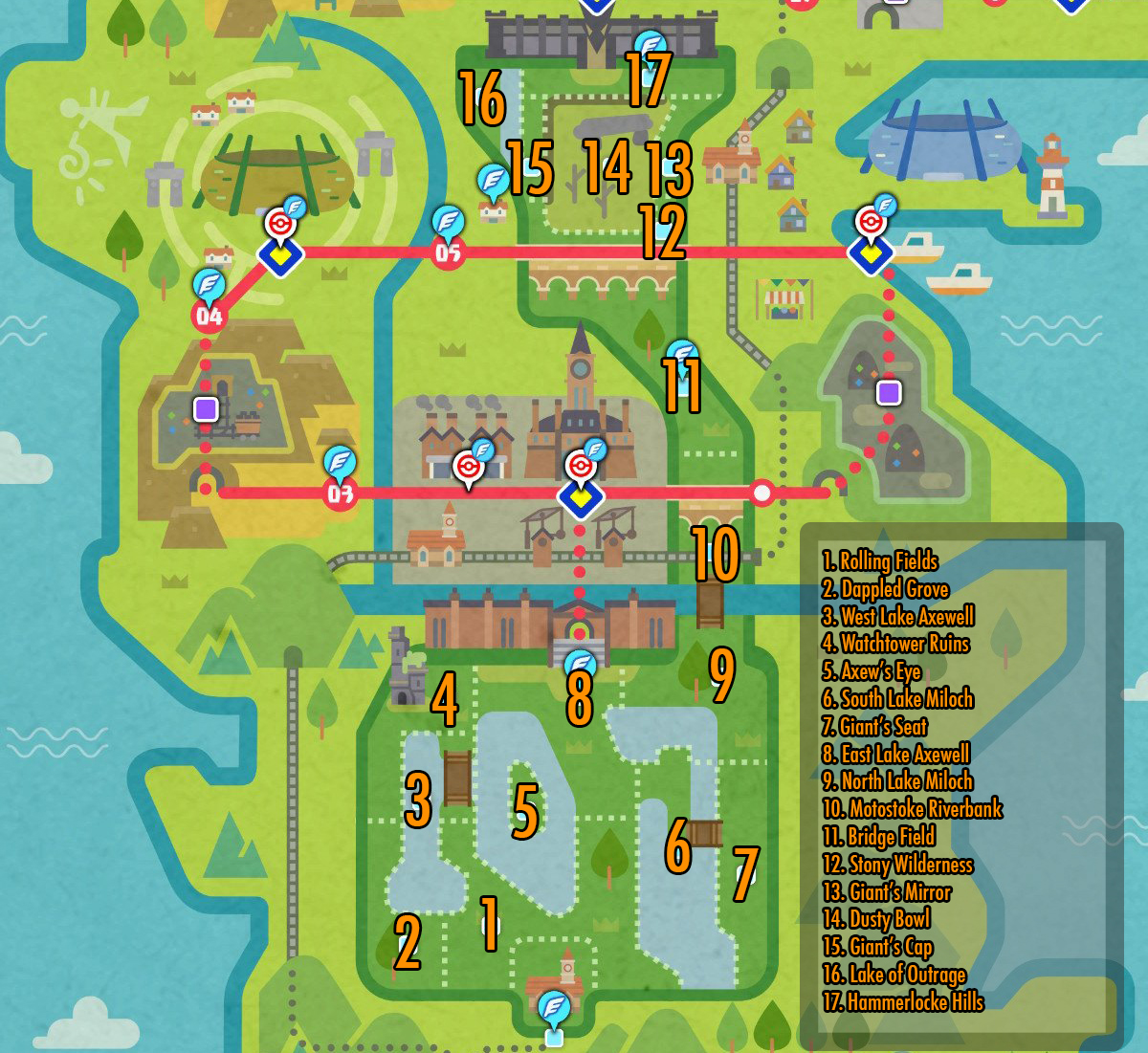 archeage map and levels of each area