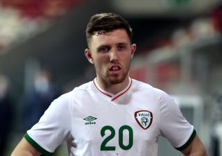 Republic of Ireland defender Dara O’Shea has made the step up to senior international football under Stephen Kenny