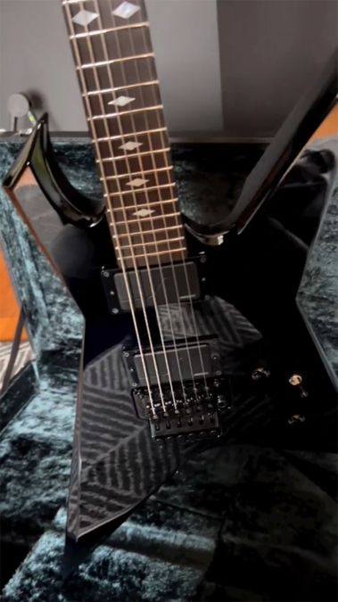 Josh Middleton's ESP custom shop guitar