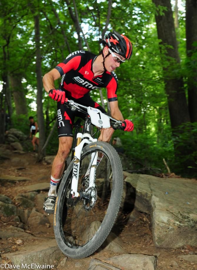 Stephen Ettinger (BMC) riding himself back into the top 10