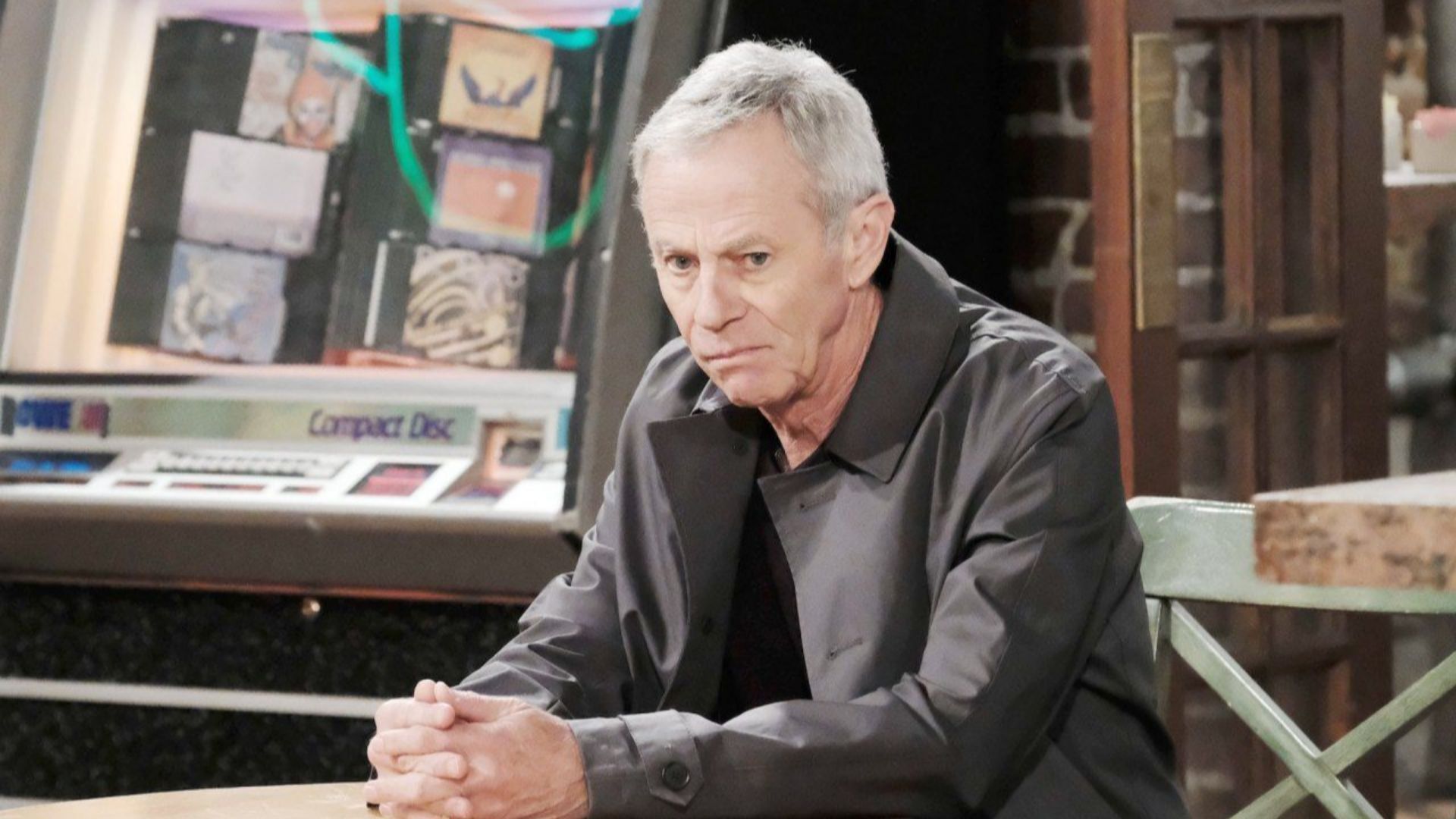 Tristan Rogers as Colin at Crimson Lights in The Young and the Restless