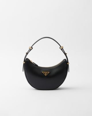 Prada Arqué Small Leather Shoulder Bag