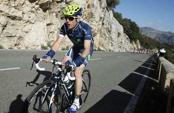 An attack from the Movistar team