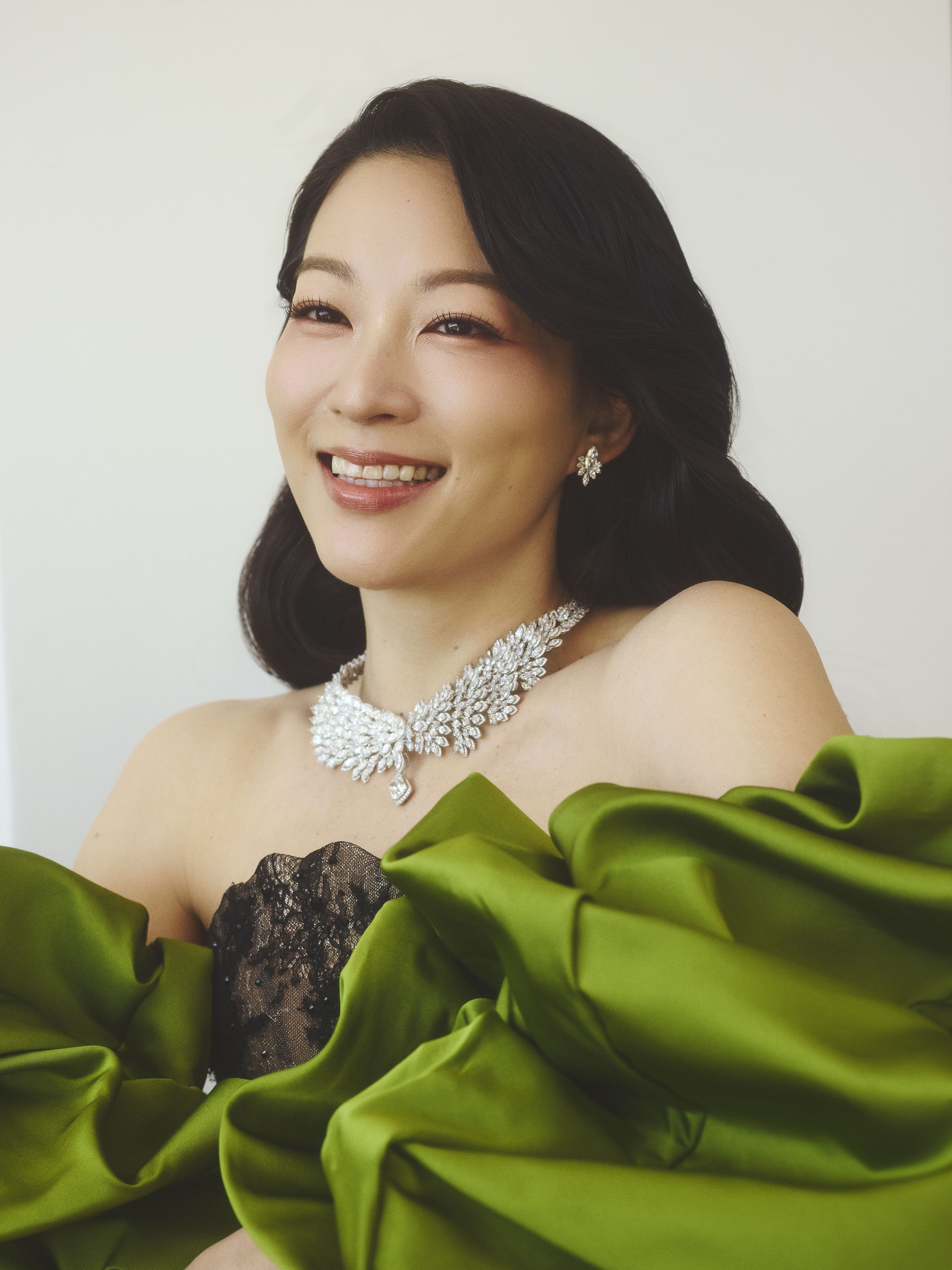 Arden Cho gets ready for the 2026 Oscars red carpet photos
