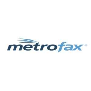 Metrofax online fax service logo
