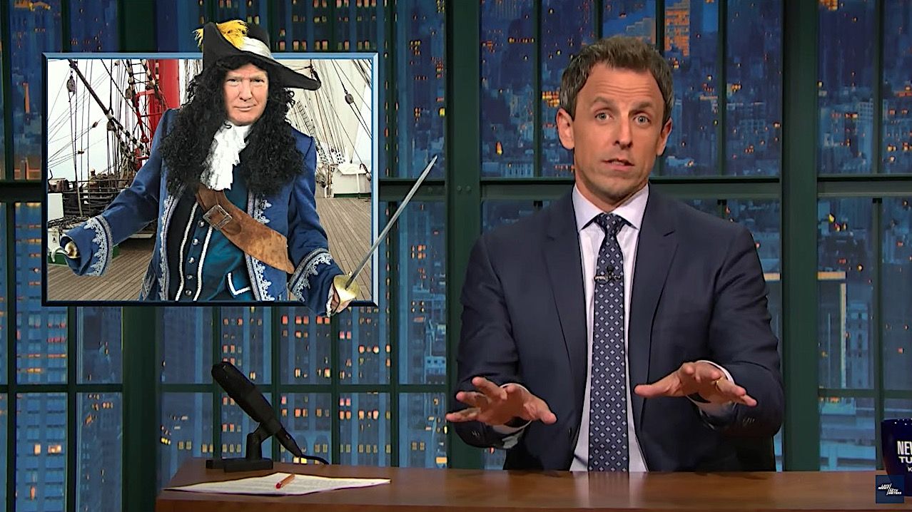 Seth Meyers looks at Donald Trump closing argument