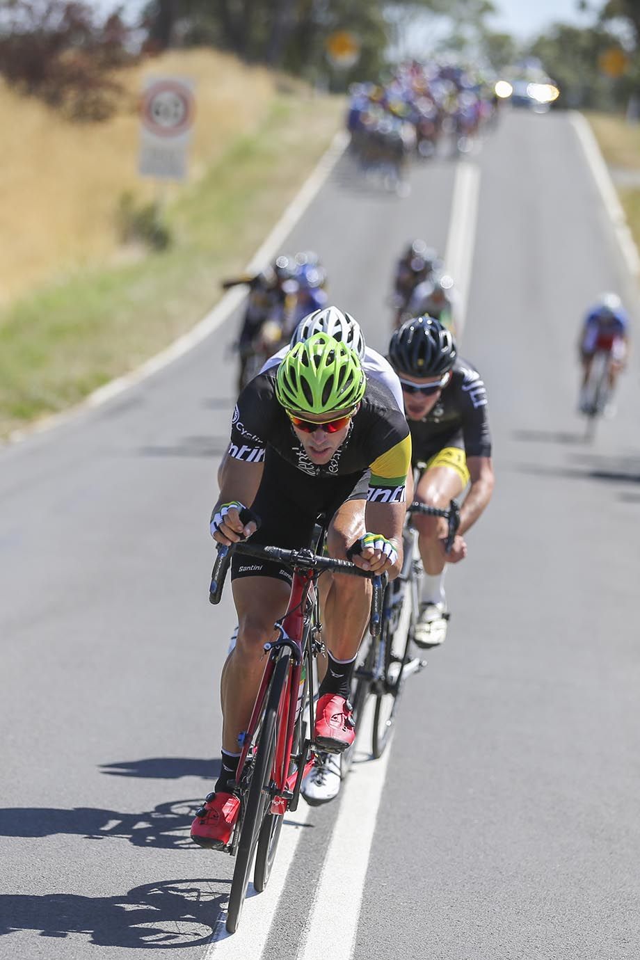 Steele von Hoff pushing it of the front