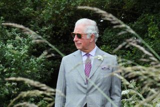 Prince Charles, Prince of Wales during a tour of FarmED on June 22, 2021 in Chipping Norton