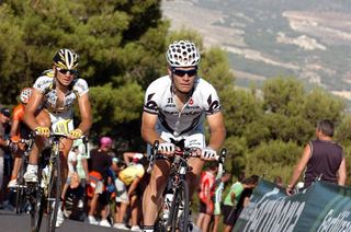Roger Hammond (Cervélo TestTeam) during Vuelta a España stage nine.
