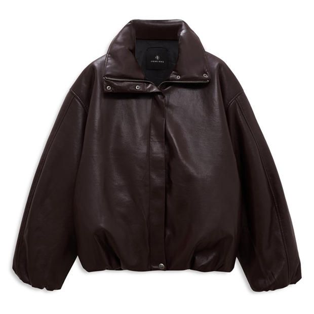 Anine Bing Women's Cyrus Leather Jacket