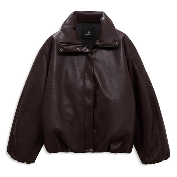 Anine Bing Women's Cyrus Leather Jacket