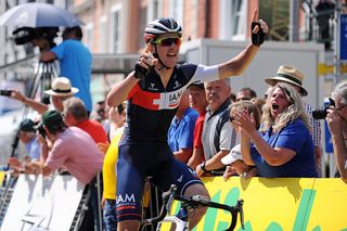 David Tanner (IAM Cycling) wins stage 2 of the Tour of Austria