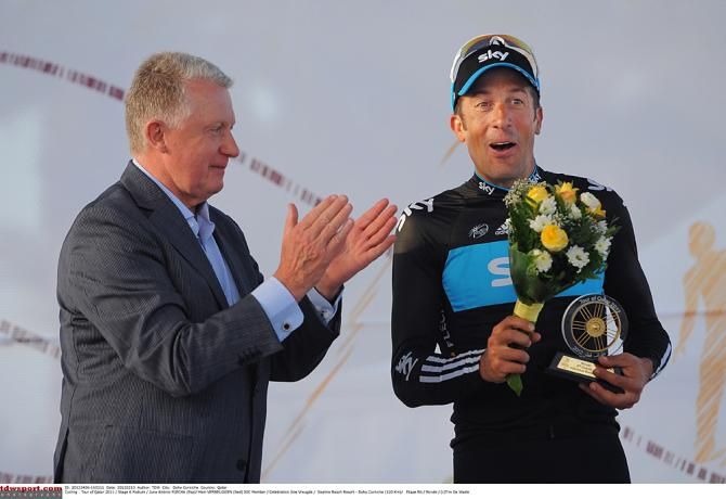 Juan Antonio Flecha surprised by the appearance of Hein Verbruggen?