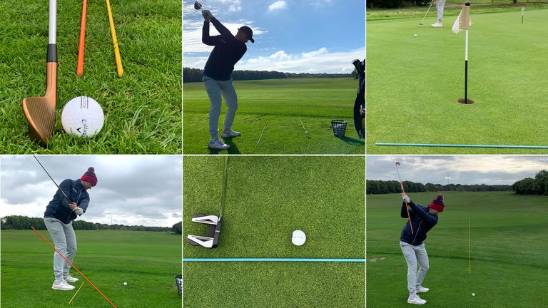 How to use Golf Alignment sticks main