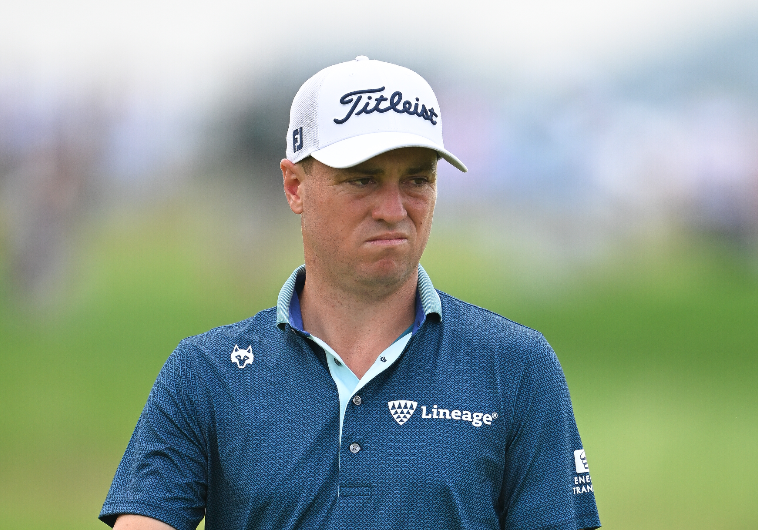 Justin Thomas at the US Open