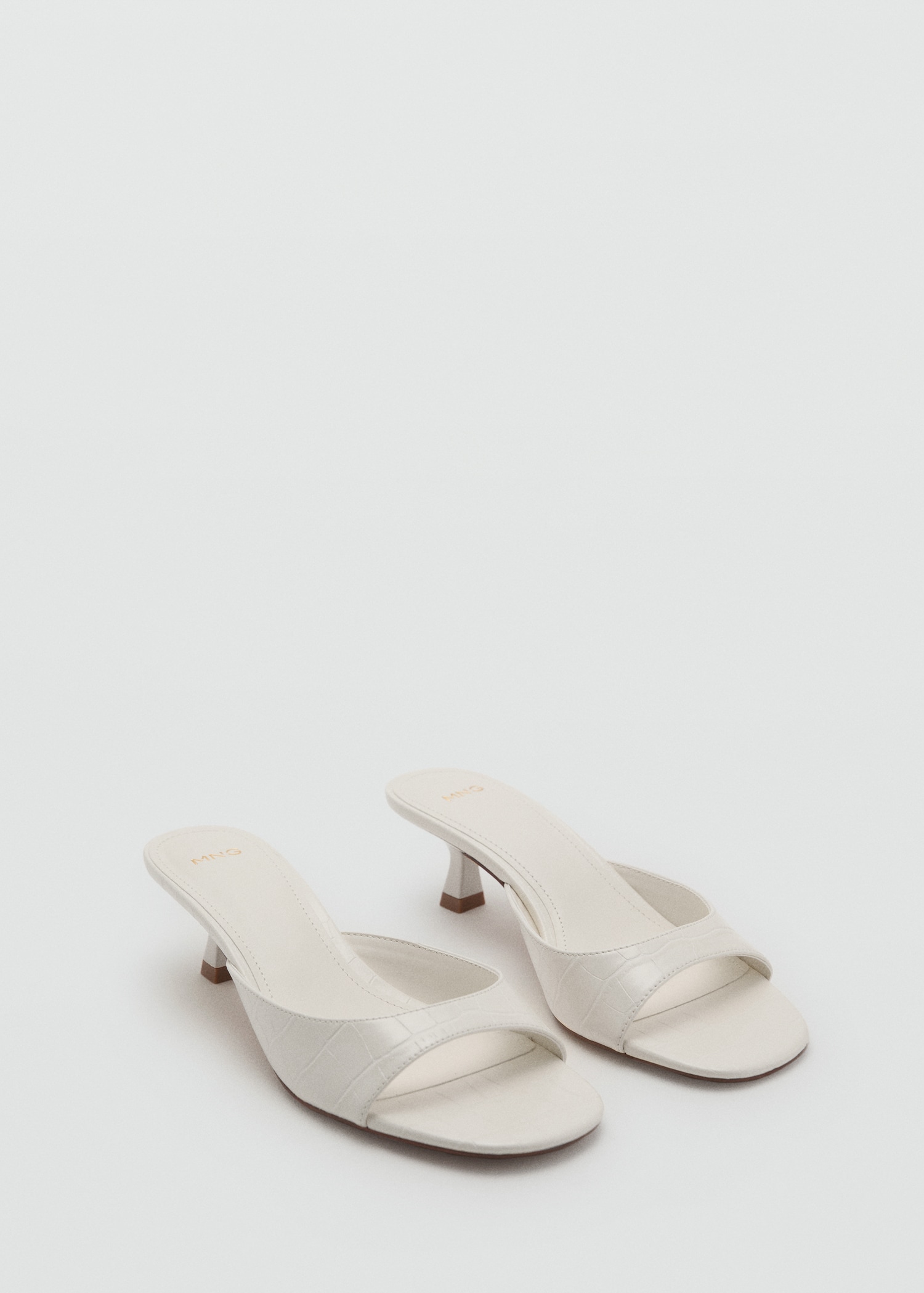 Kitten Heel Sandals - Women | Mango United Kingdom
