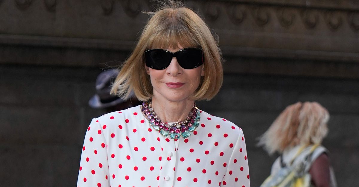 Anna Wintour Knows This Classic Print Will Never Go Out of Style