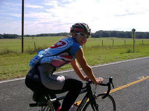 A relaxed day of riding in Florida.