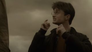 Harry on Felix Felicis in Harry Potter and the Half Blood Prince.