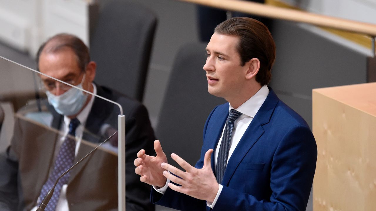 Austrian Chancellor Sebastian Kurz