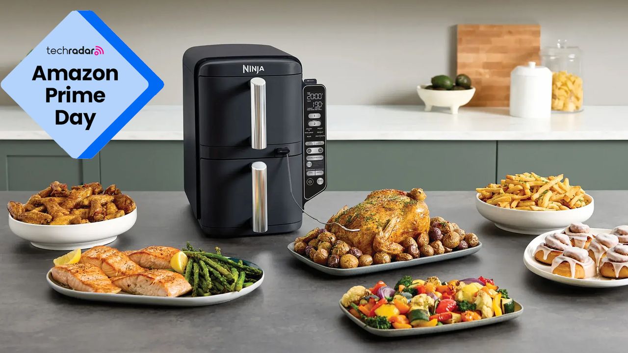 The Ninja DoubleStack at a record-low price of AU$189.95 is my pick of the best Prime Day air fryer deal — but there's more where that came from